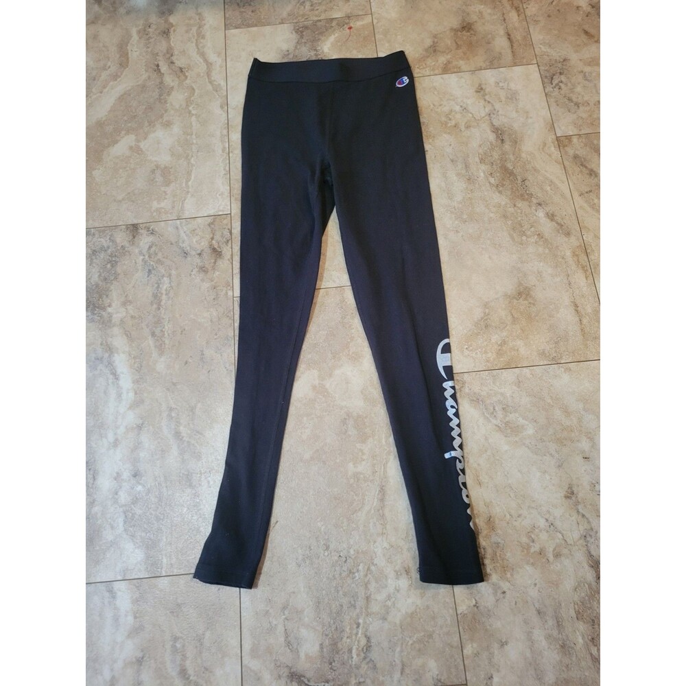 Champion Logo Leggings Long Underwear Size Small